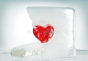 cuore nel ghiaccio