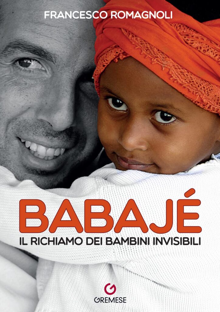 Copertina del libro di Francesco Romagnoli Babajé Il richiamo dei bambini invisibili
