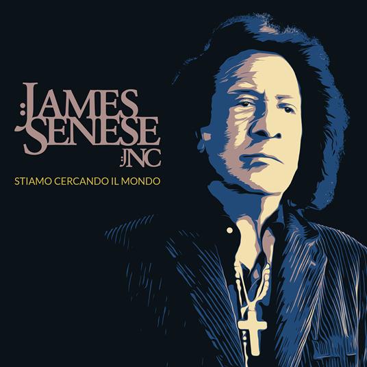 Copertina dell'album di James Senese Stiamo cercando il mondo 