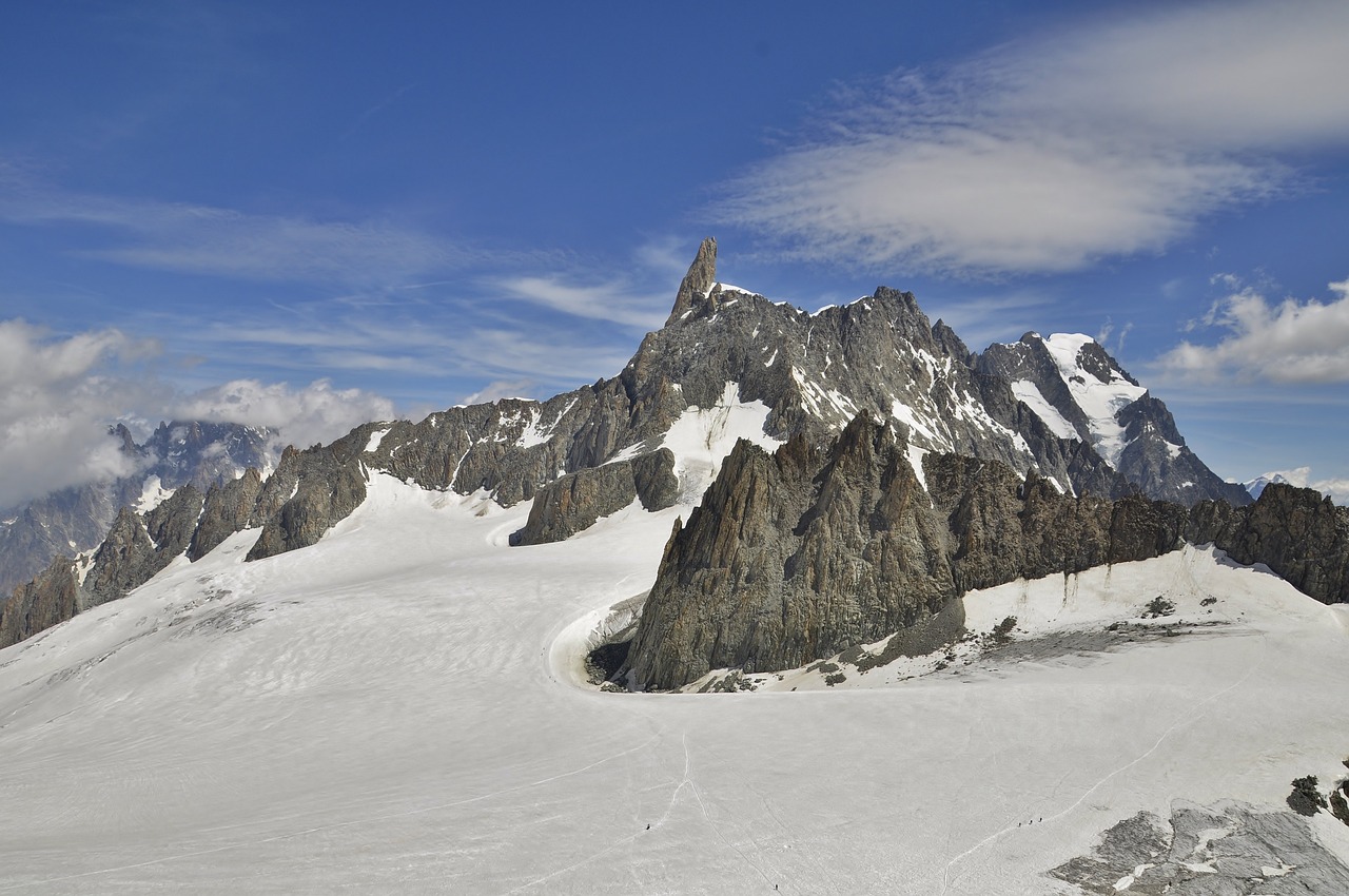 Monte Bianco - ghiacciaio
