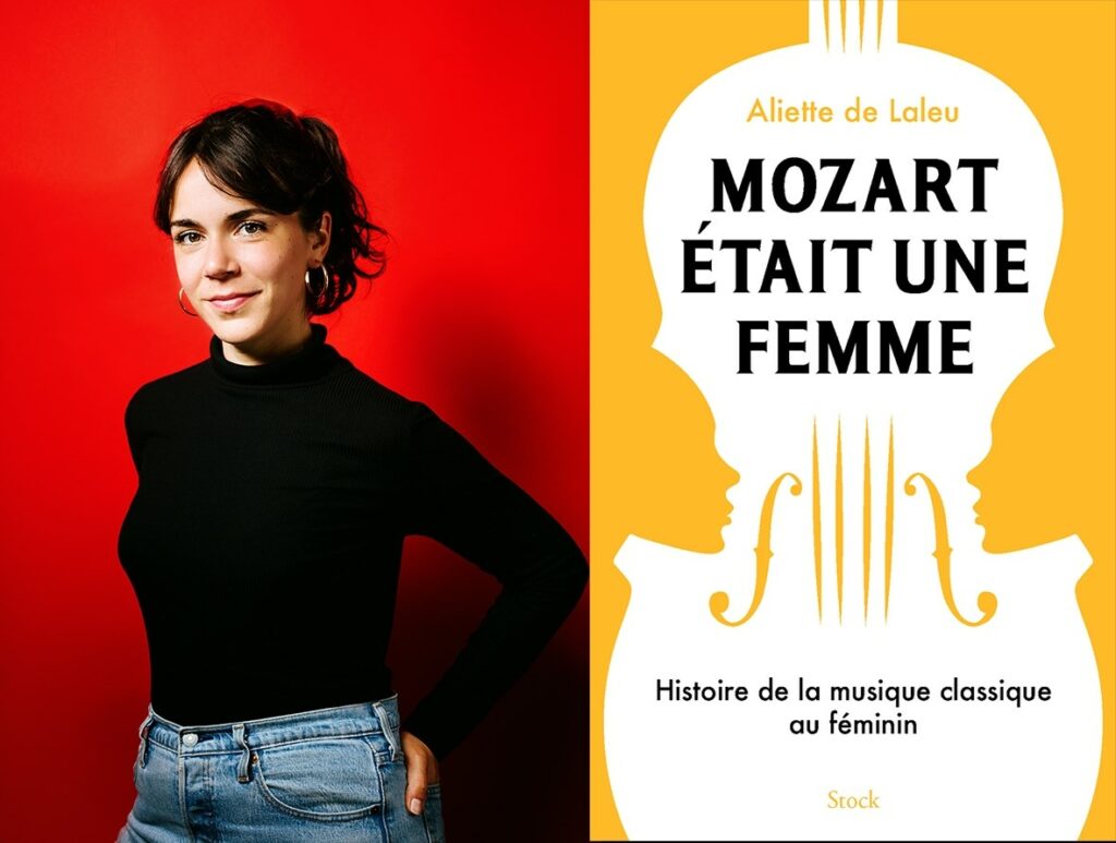 Mozart era una donna - De Laleu e copertina francese